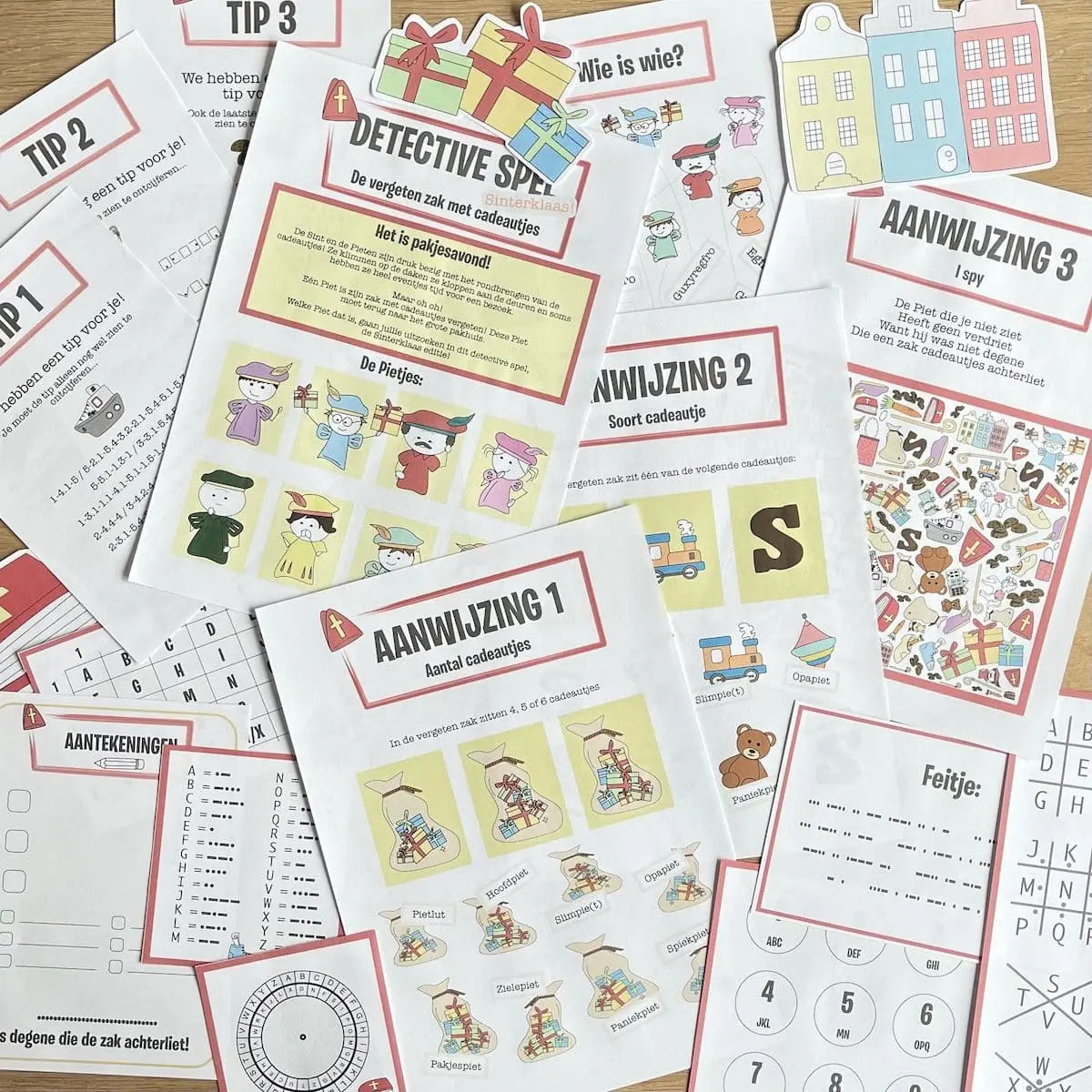 Sinterklaas detective spel
