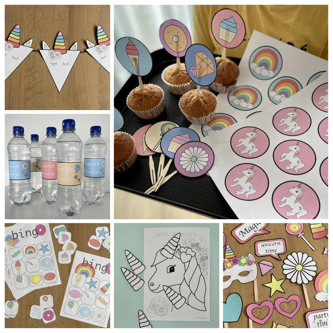 Eenhoorn kinderfeestje