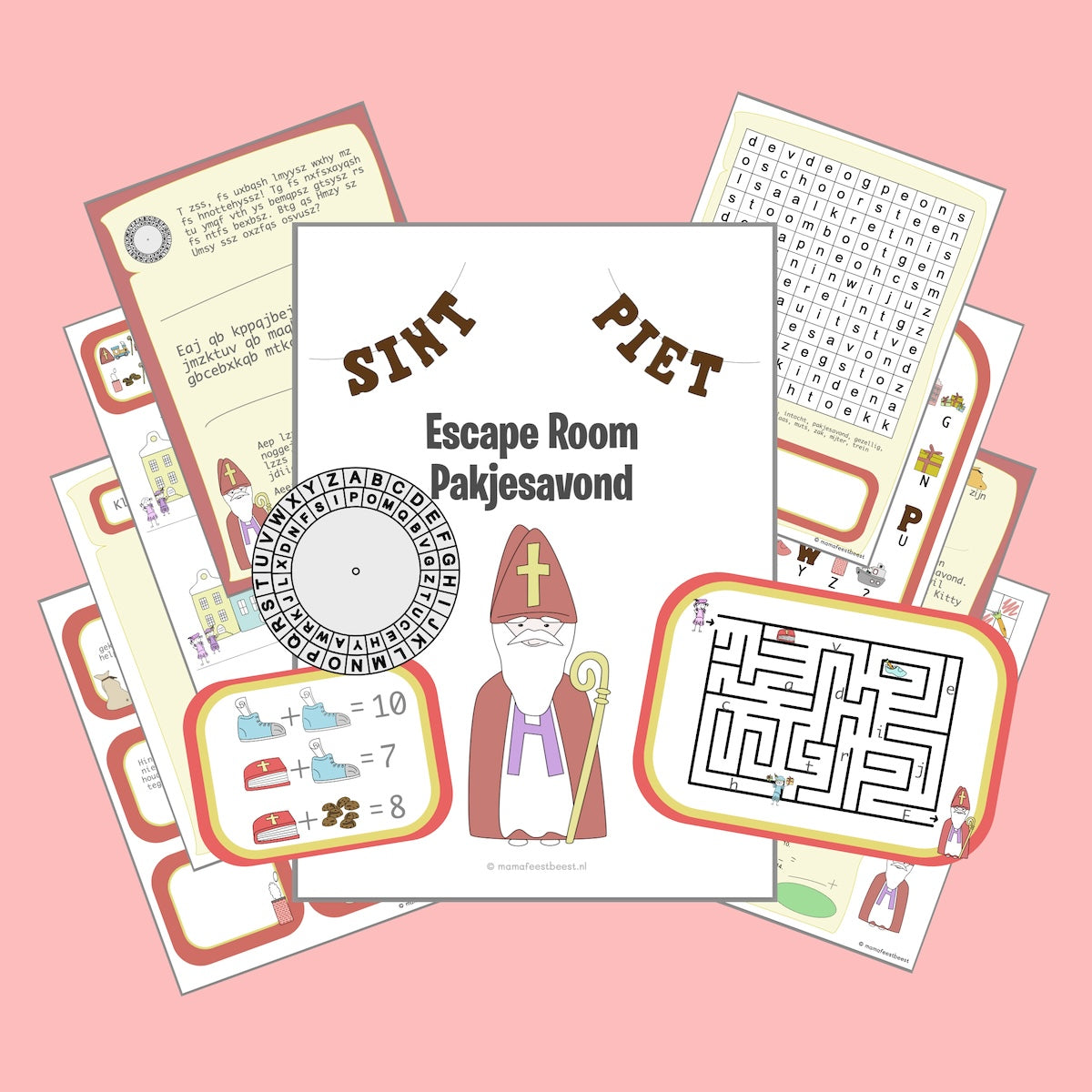 Sinterklaas Escape Room voor thuis