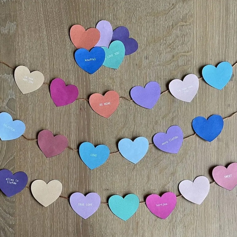 Hartjes slinger printable
