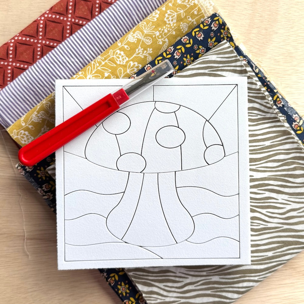 Kinusaiga DIY pakket - Paddenstoel