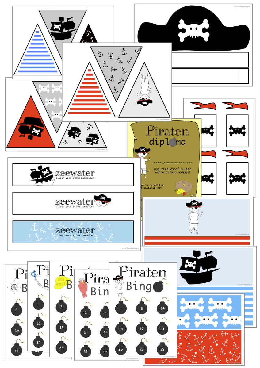 Piraten kinderfeestje