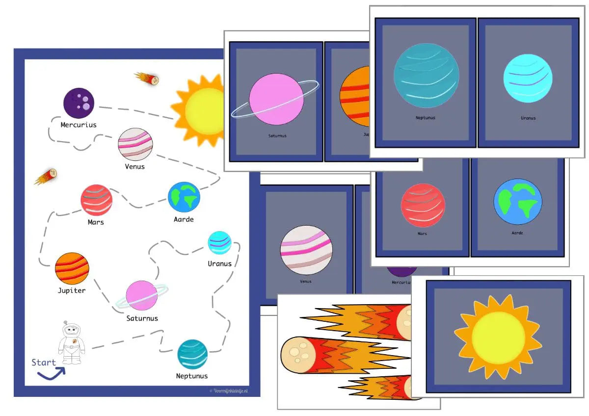 Speurtocht planeten