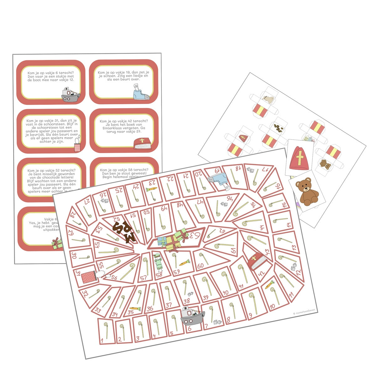 Sinterklaas spelletjes printen