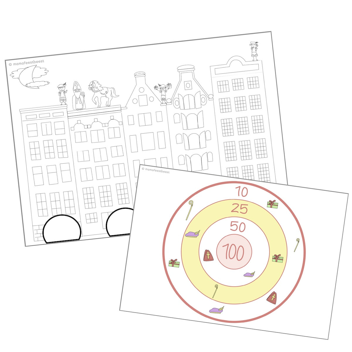 Sinterklaas spelletjes printen