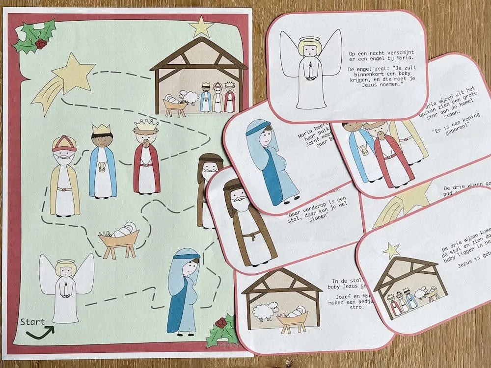 Kerstverhaal speurtocht
