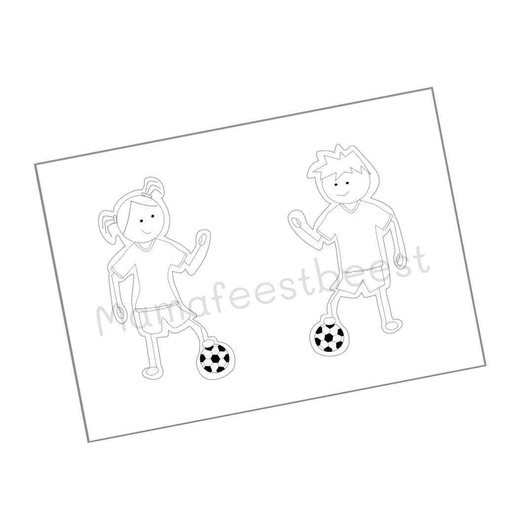 Voetbal surprise - doel