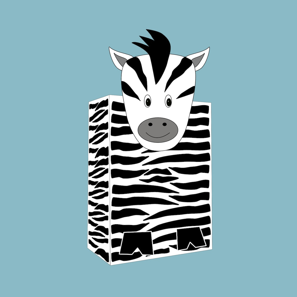 Zebra surprise