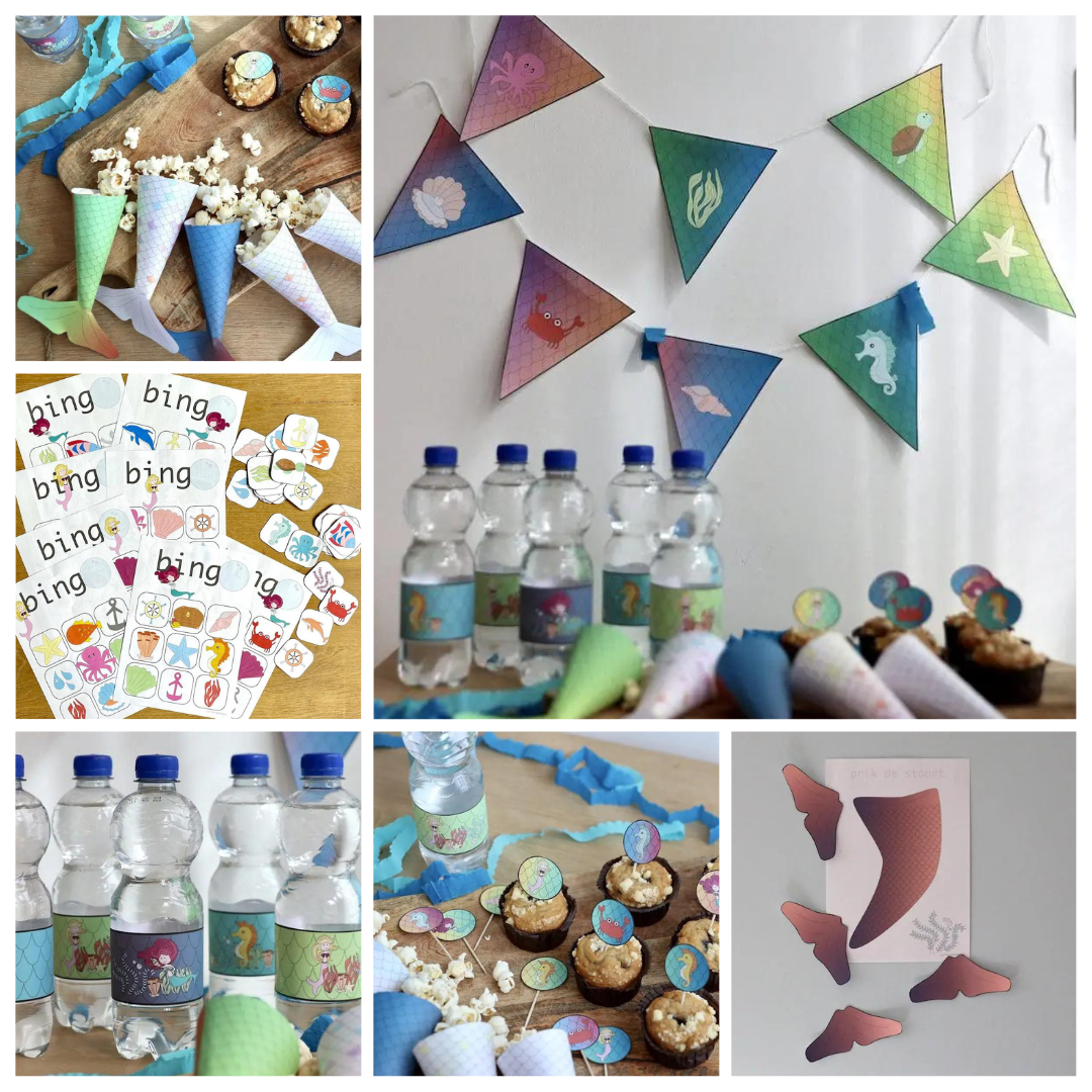 Zeemeermin kinderfeestje