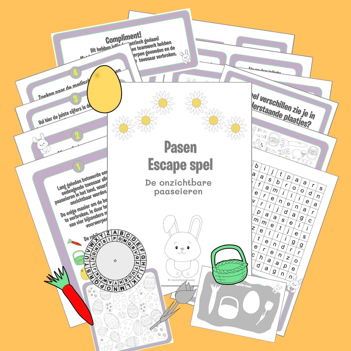Pasen Escape spel voor thuis