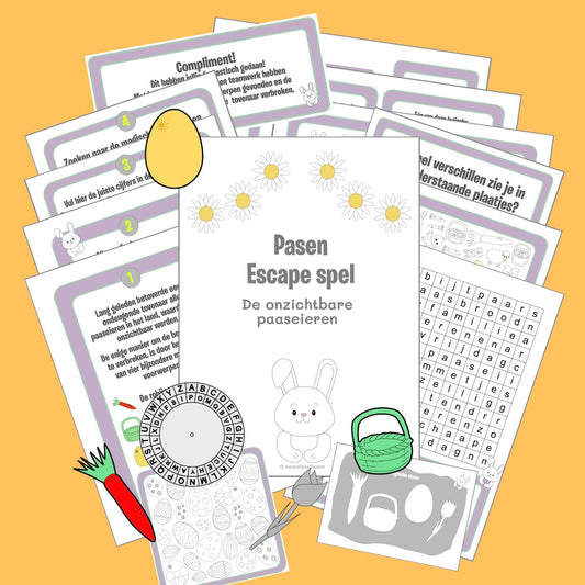 Pasen Escape spel voor thuis