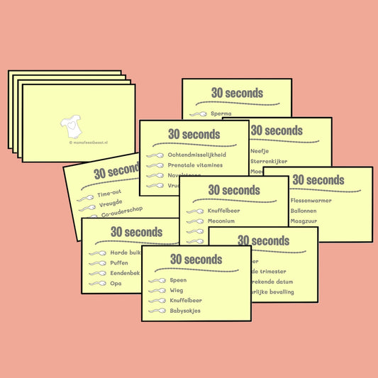 Babyshower 30 seconds