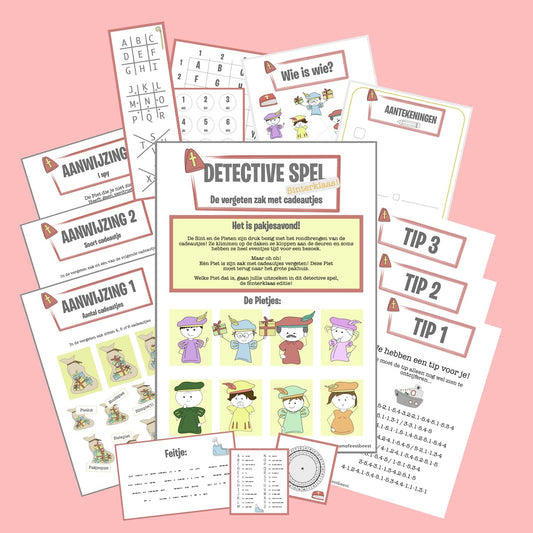 Sinterklaas detective spel