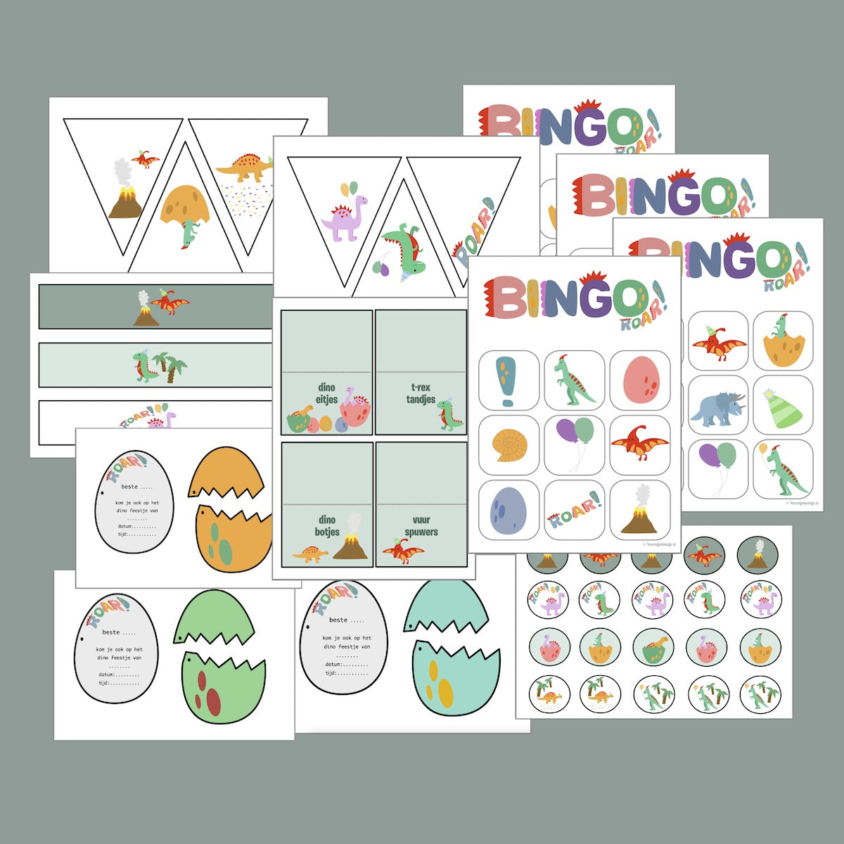 Dino kinderfeestje