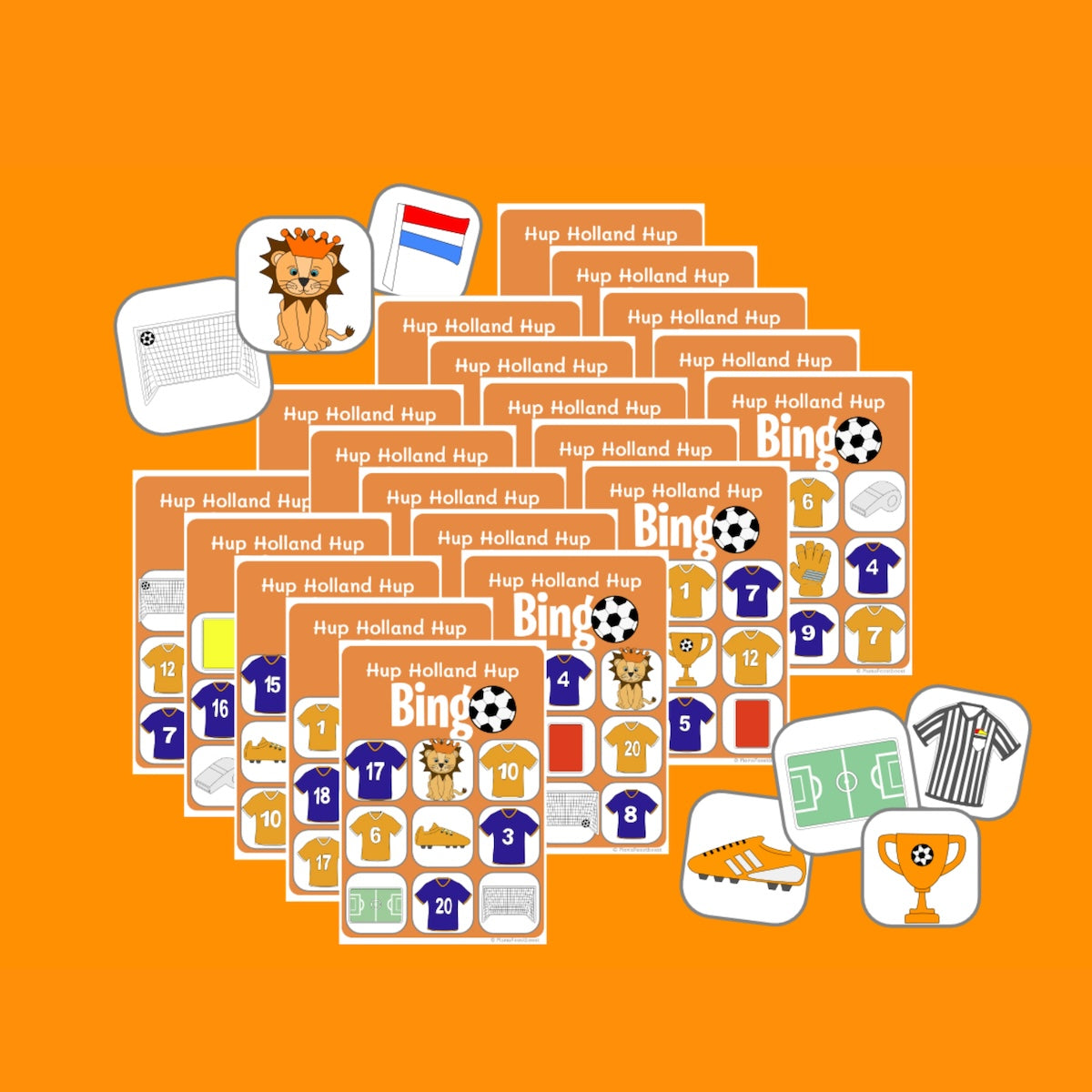 EK voetbal bingo