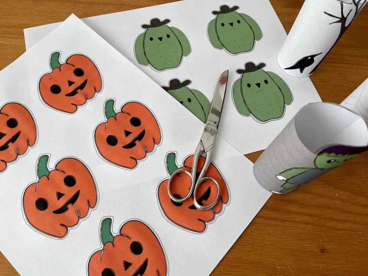 Halloween slingers – monstertjes, spookjes, pompoenen & spinnenwebben