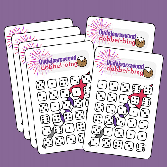 Oudejaarsavond dobbel-bingo