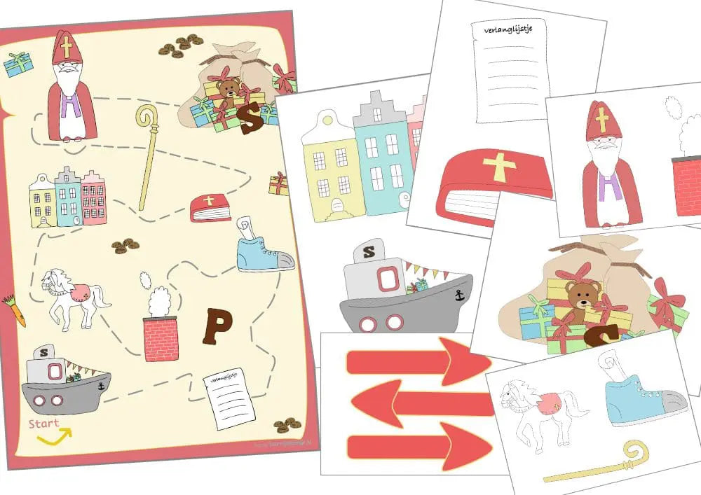 Sinterklaas speurtocht voor pakjesavond
