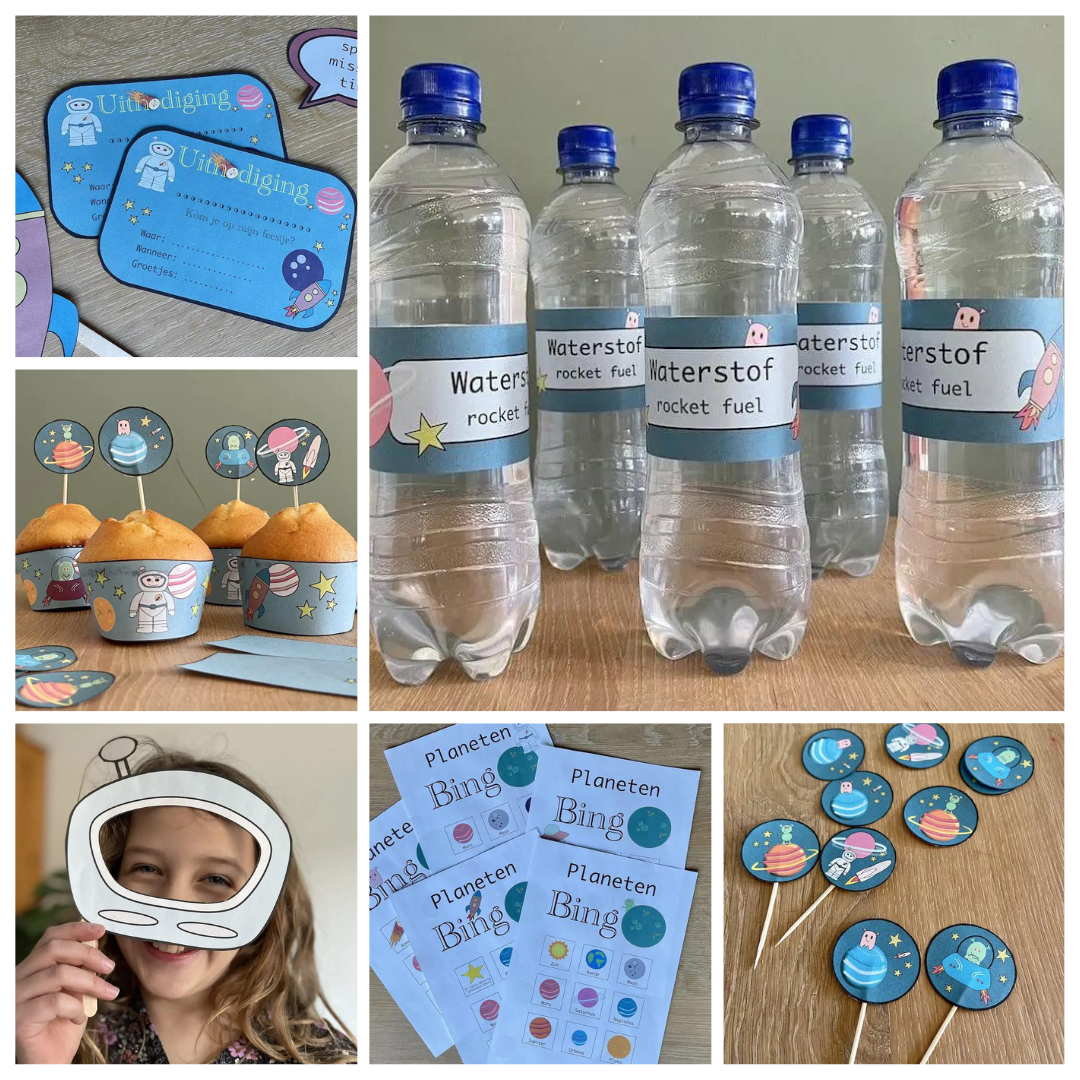 Ruimtevaart kinderfeestje