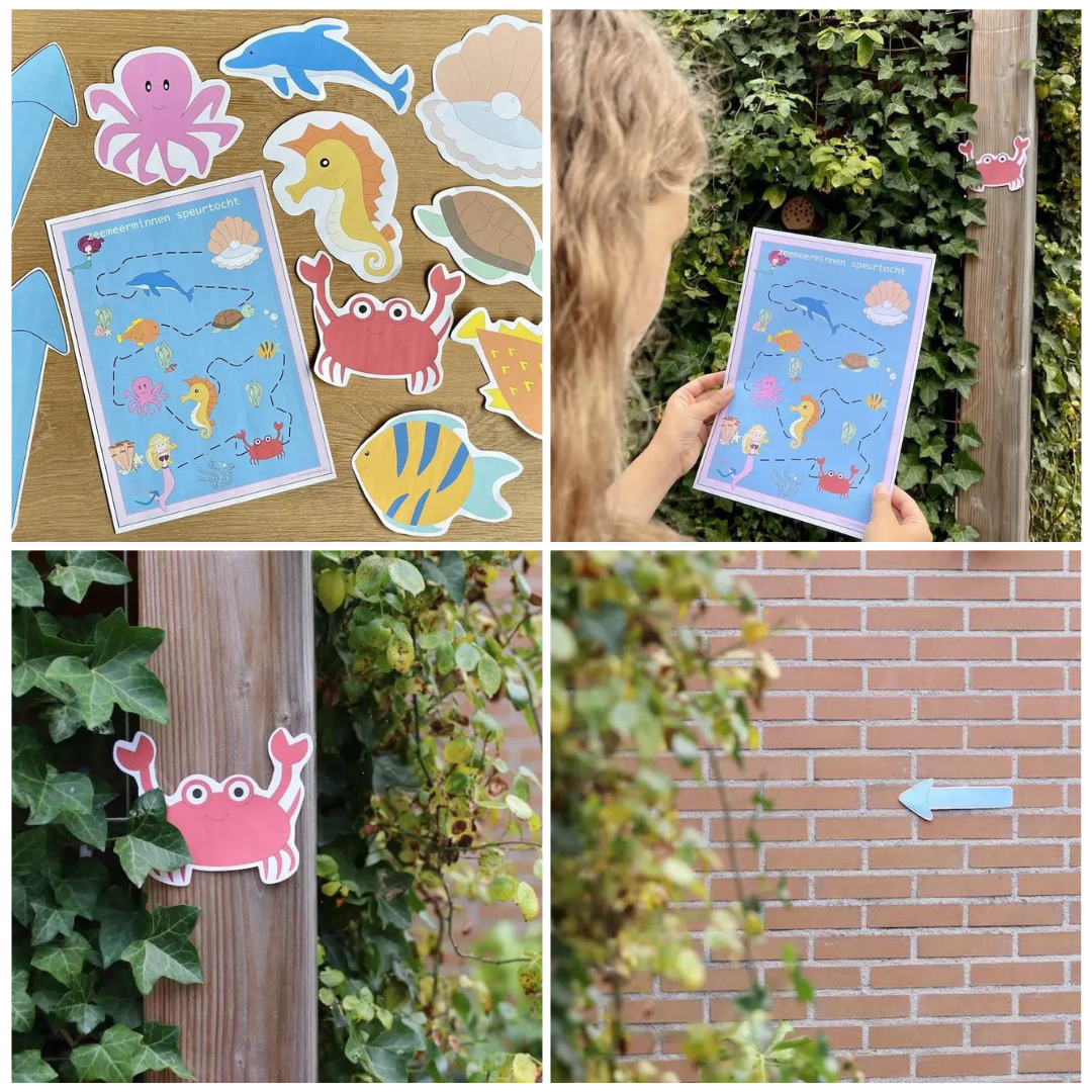 Speurtocht zeemeerminfeestje