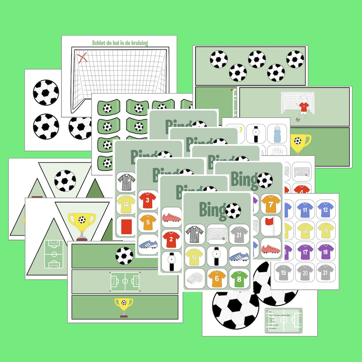 Voetbal kinderfeestje