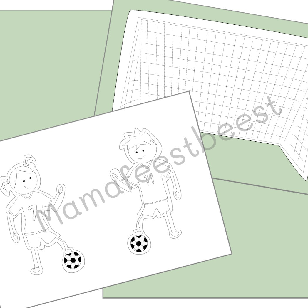 Voetbal surprise - doel